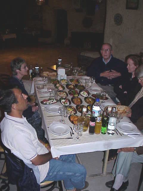   Dinner, cave restaurant        Goreme  Cappadocia